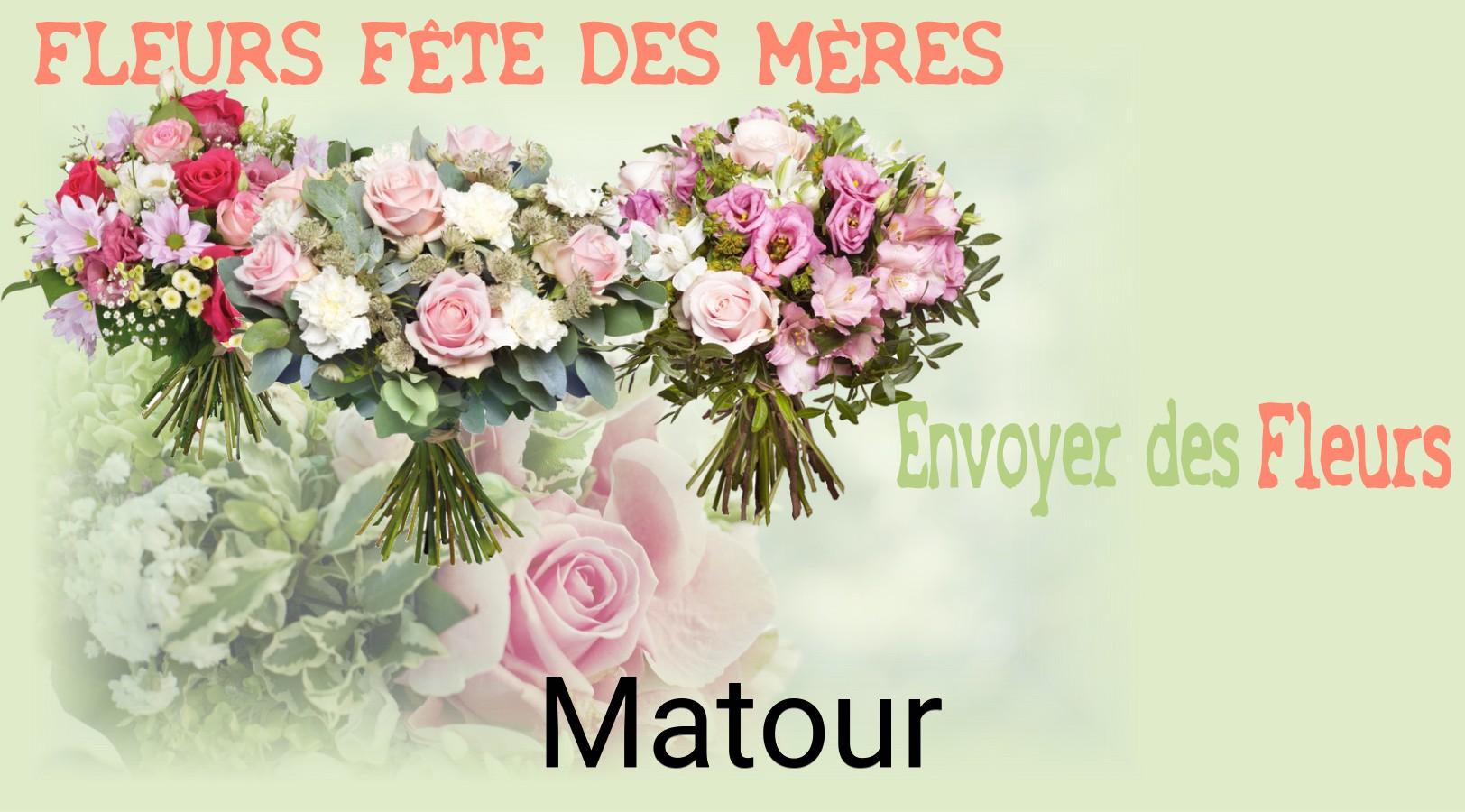 Bouquet de Fête des Mères livré à Matour